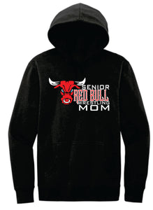 Red Bull Senior Fan Black Hooded Sweatshirt (Picture is sample Mom option)