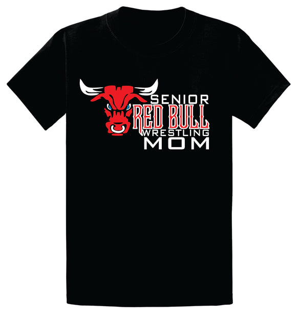 Red Bull Senior Fan Black T-shirt (Picture is sample Mom option)